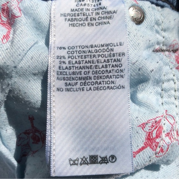 True Religion Slim Moto Blue Jeans Men’s Size 33 - Picture 11 of 16